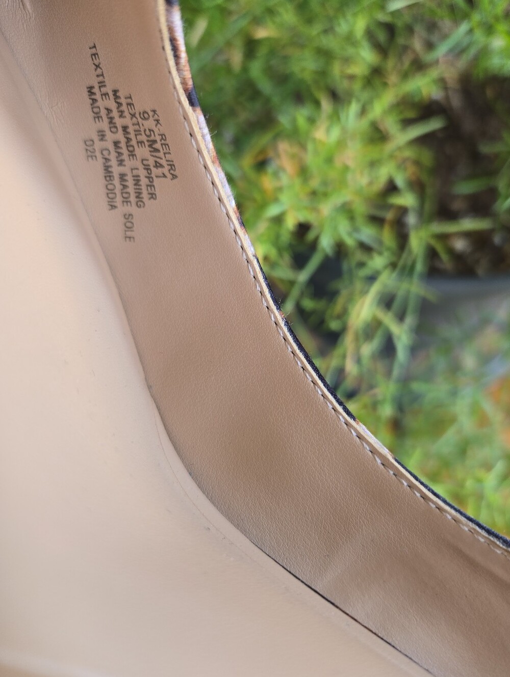 Kelly & Katie Relira Leopard Satin D’Orsay Pumps 9.5M - Picture 7 of 10